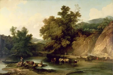 The River Wye at Tintern Abbey, 1805